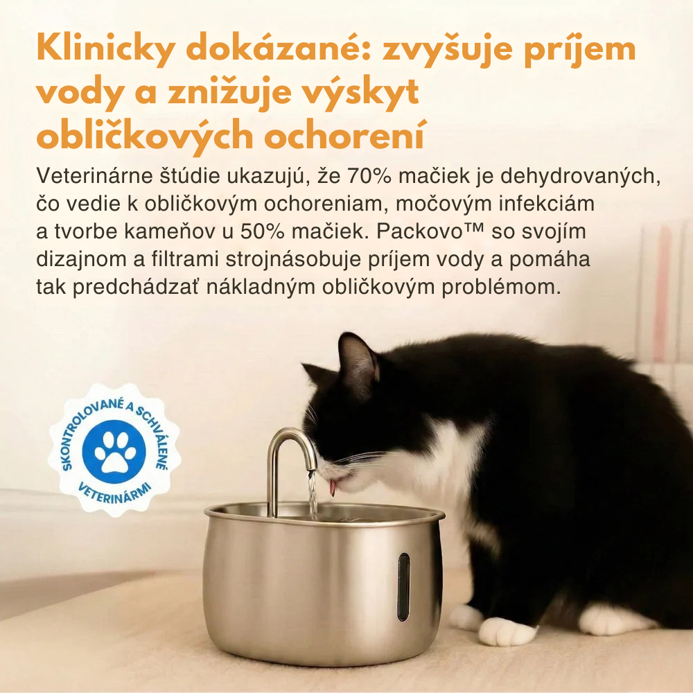 1-Mesačná Sada: Fontána Packovo + Filtre Zdarma